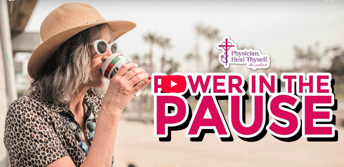A woman in midlife journaling peacefully in natural light, reflecting on personal growth and faith during menopause representing the power in the pause